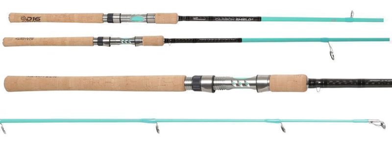 Tsunami Carbon Shield II Spinning Rod - 7 ft. 6 in. - TSCSHDII761MH