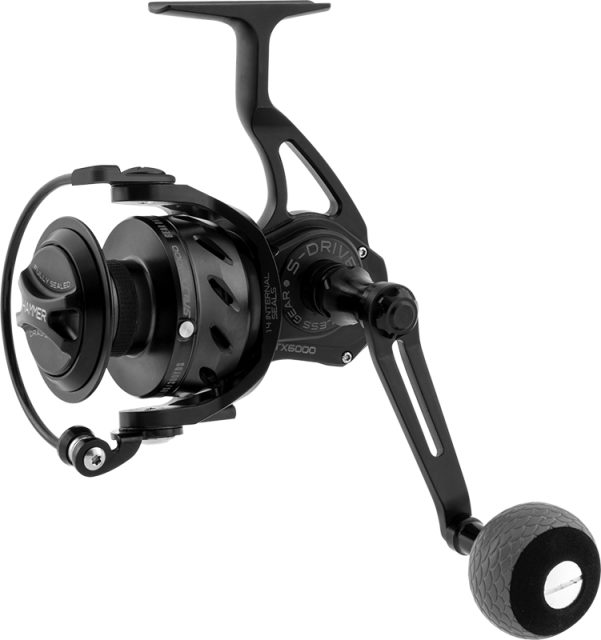 Tsunami SaltX Spinning Reel - Black - TSSTX4000BK