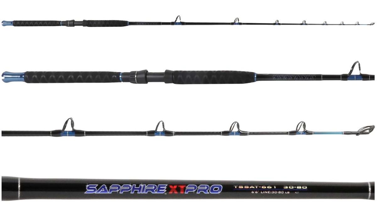 Tsunami Sapphire XT Turbo Standup Conventional Rod - TSSAT-661 20-40