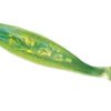 Tsunami Shad Bodies - 8 in. - Chartreuse/Silver - 25 Pack - SB8-25-1