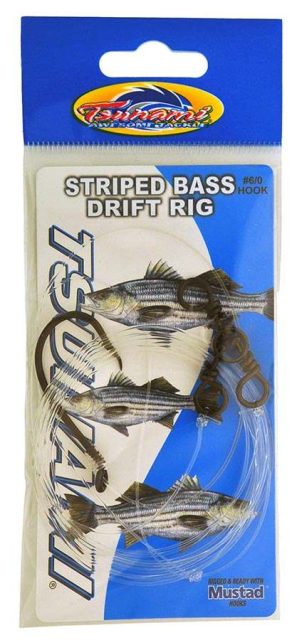 Tsunami Striped Bass Drift Rig w/ Circle Hook