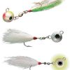 Tsunami TSBJ-1 Ball Jig Lure Chartreuse/White