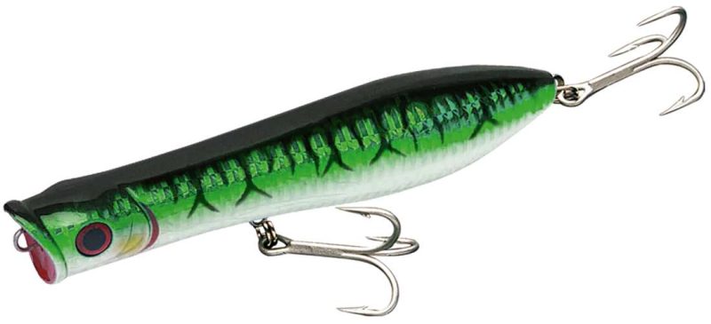 Tsunami Talkin' Popper - 5in - Green Mack