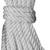 Unicord 3-Strand Twisted Nylon Dock Line - White - 1215SGL