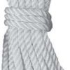 Unicord 3-Strand Twisted White Nylon Dock Lines - 3/8" x 10' - 460724