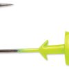 VMC FSJ1 Flat Shad Jig Metallic Chartreuse - FSJ1 Metallic Chartreuse