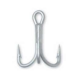 VMC Fish Fighter Treble Hook Perma Steel - 8527PS 3/0 2pack