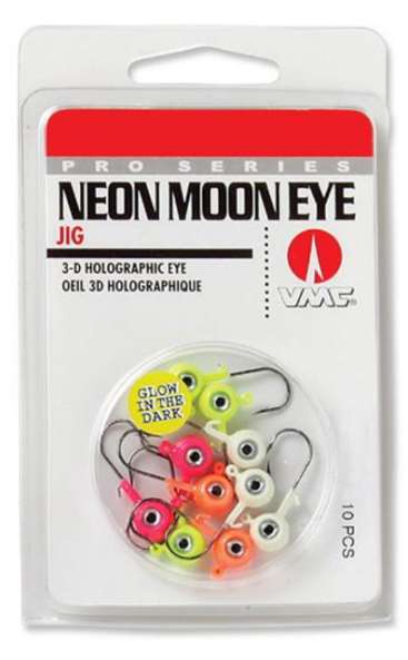 VMC Neon Moon Eye Jig Kit - 1/16oz - Glow