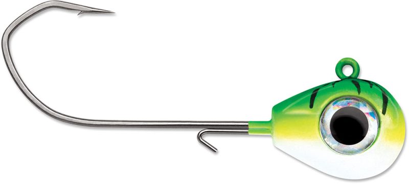 VMC Sleek Jig - 1/8oz - Green Fire UV