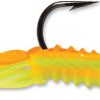 VMC TWDJ Tungsten Wingding Jig - 1/16oz - Orange Chartreuse Glow