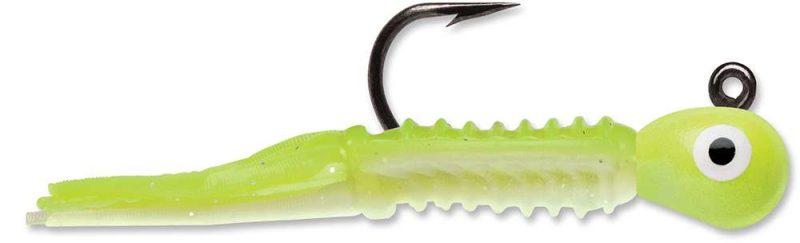 VMC TWDJ Tungsten Wingding Jig - 1/32oz - Glow Chartreuse