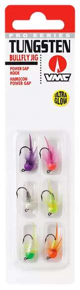 VMC Tungsten Bullfly Jig Kit - 1/16oz