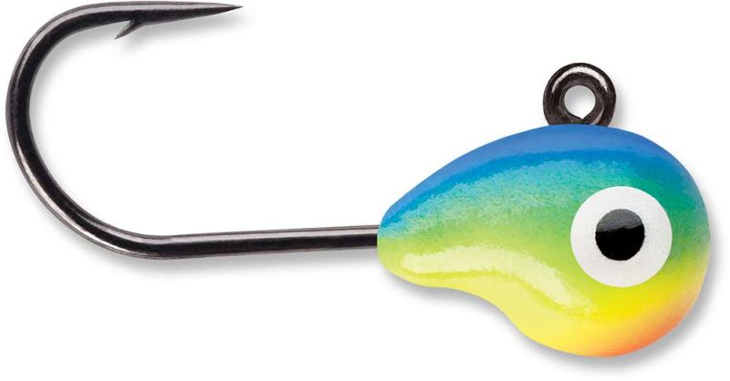 VMC Tungsten Tubby Jig - 1/32oz - Glow Parrot