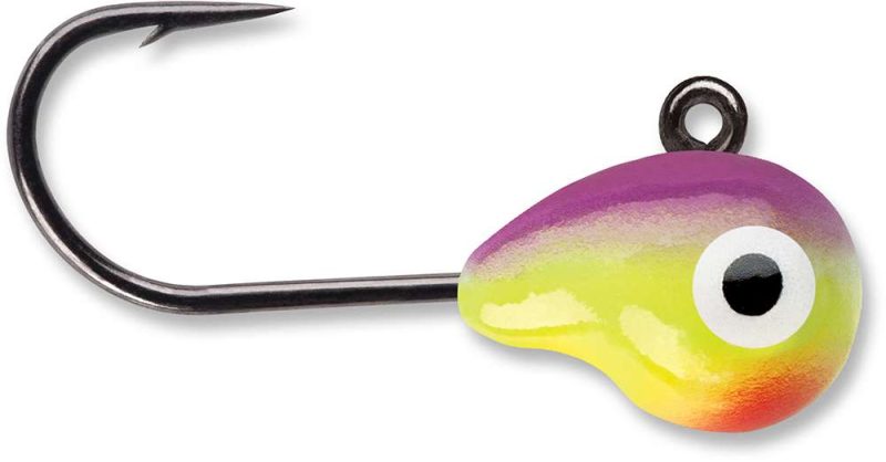 VMC Tungsten Tubby Jig - 1/32oz - Glow Purpledescent