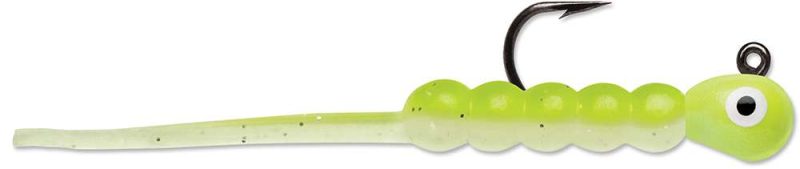 VMC Tungsten Wax Tail Jig - 1/16oz - Chartreuse