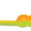 VMC Tungsten Wax Tail Jig - 1/16oz - Orange Chartreuse Glow