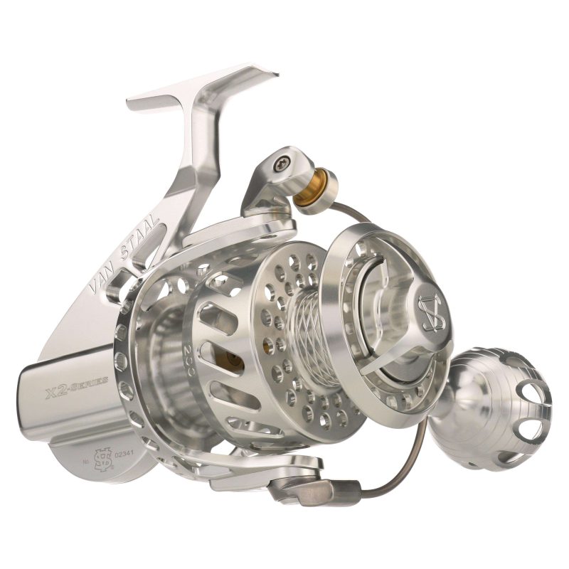 Van Staal VS X2 Bailed Spinning Reel - Silver - VSB200SX2