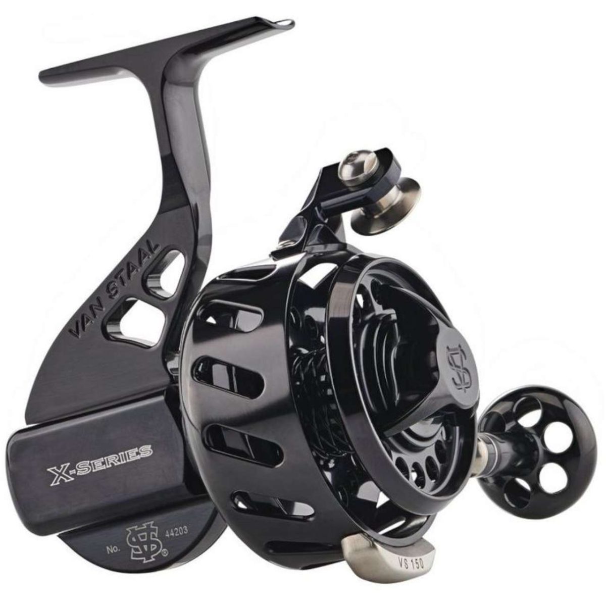 Van Staal VS150XP VS X-Series Spinning Reel Polished Black VS150BXP