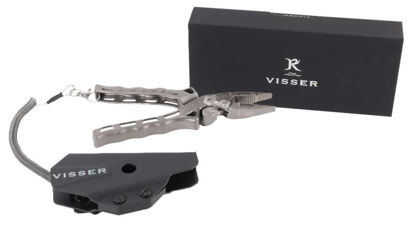 Visser Reels Titanium Pliers - 6.5in