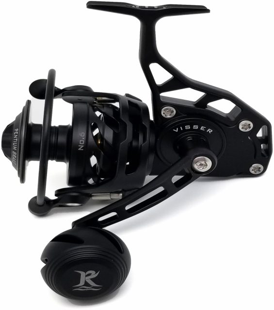 Visser Spinning Reels - - Black - No. 3B