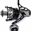 Visser Spinning Reels - - Gray/Black - No. 4