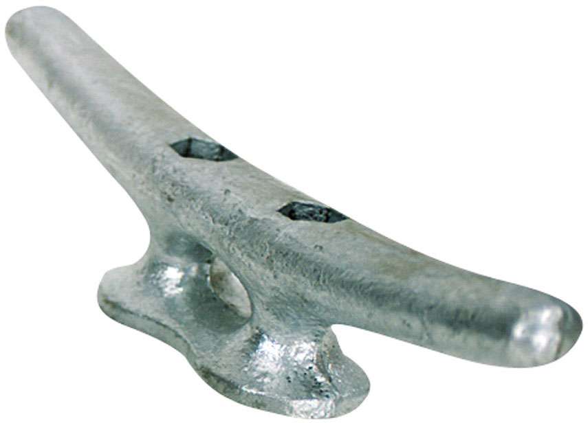 Whitecap Galvanized Dock Cleat - 6 in. - S-1520P