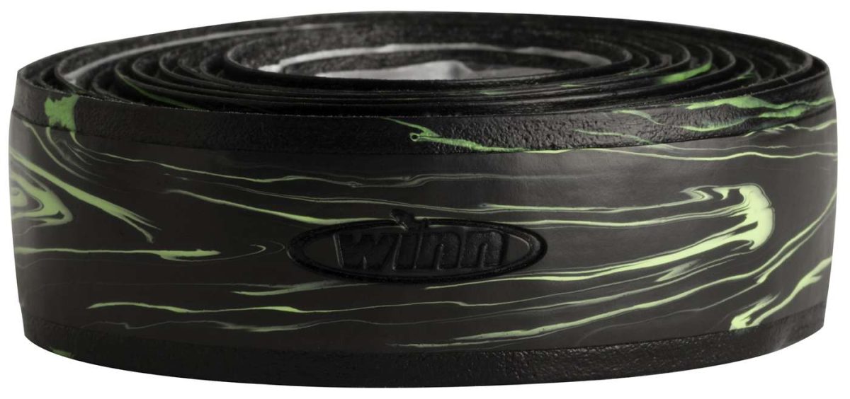 Winn Grips 66" Superior Overwraps SLIM - Black/Chartreuse - BOW11-BKC