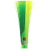 WolfPack Tackle Ahi Head - 2oz - Glow Green - Green/Chart Hair