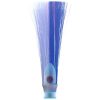 WolfPack Tackle Ahi Head - 5.5oz - Glow Blue - Sky Blue/Blue Hair