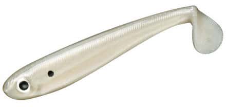 YUM YMM3 Money Minnow 3-1/2in Swimbait 906 Pearl - YMM3 906 Pearl