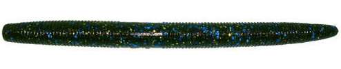 Yamamoto 5in Senko Lure 214 Smoke w/ Black/Blue/Gold - 9-10 214 Smoke w/ Black/Blue/Gold