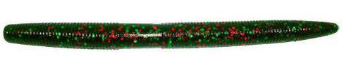 Yamamoto 5in Senko Lure 222 Watermelon w/ Red Green - 9-10 222 Watermelon w/ Red Green