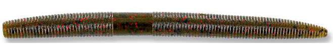 Yamamoto 5in Senko Lure 369 Green Pumpkin Red - 9-10 369 Green Pumpkin Red