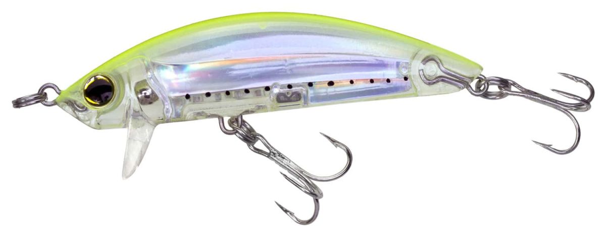 Yo-Zuri 3D Inshore Surface Minnow - 2-3/4 in. GHCS - Chart - R1214 GHCS - Chartreuse