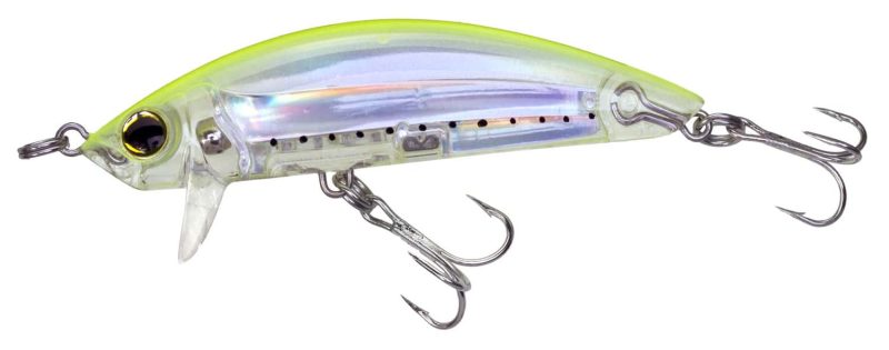 Yo-Zuri 3D Inshore Surface Minnow - 3-1/2 in. GHCS - Chart - R1215 GHCS - Chartreuse