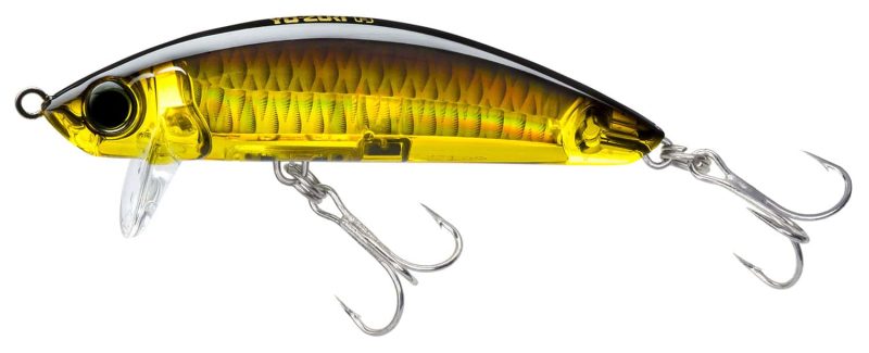 Yo-Zuri 3D Inshore Surface Minnow - 3-1/2 in. HGBL - Gold Black - R1215 HGBL - Gold Black