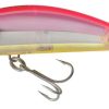 Yo-Zuri 3D Inshore Surface Minnow - 3-1/2 in. - Pink Silver Chartreuse