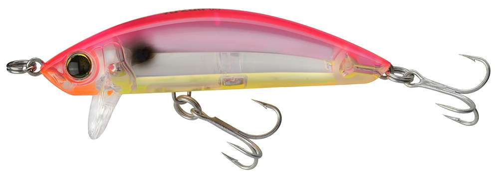 Yo-Zuri 3D Inshore Surface Minnow - 3-1/2 in. - Pink Silver Chartreuse