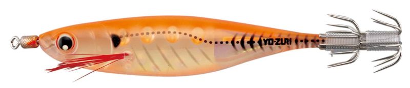 Yo-Zuri A1681 Squid Jig Ultra Bait Aurora Lure Luminous Orange - A1681 Luminous Orange