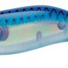 Yo-Zuri A1696 Mini Squid Jig Aurora Lure Luminous Blue - A1696 Luminous Blue