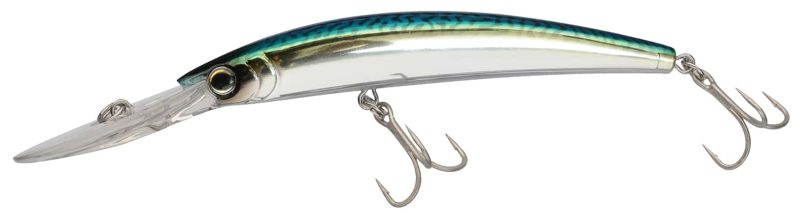 Yo-Zuri Crystal Minnow Deep Diver 3.5in HGM Holo Green Mackerel - R1134 HGM Holographic Green Mackerel