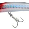 Yo-Zuri Crystal Minnow Deep Diver 4-3/8in HRH Holo Red Head - R1135 HRH Holographic Red Head