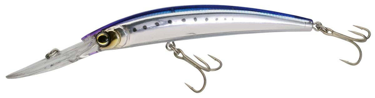 Yo-Zuri Crystal Minnow R1134 Deep Diver 3-1/2in HIW Sardine - R1134 HIW Sardine