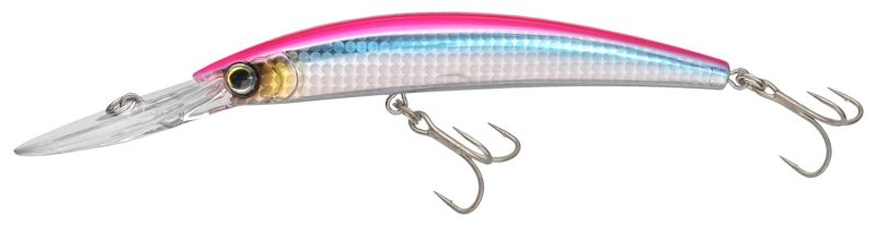 Yo-Zuri Crystal Minnow R1134 Deep Diver 3-1/2in HPK Holographic Pink - R1134 HPK Holographic Pink