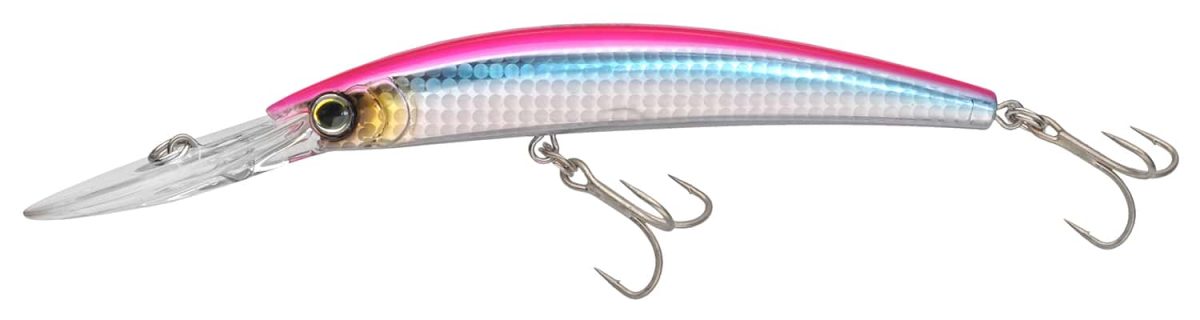 Yo-Zuri Crystal Minnow R1135 Deep Diver 4-3/8in HPK Holographic Pink - R1135 HPK Holographic Pink