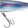 Yo-Zuri F1135 3DS Minnow Lure HBS Holographic Black Silver - F1135 HBS Holographic Black Silver