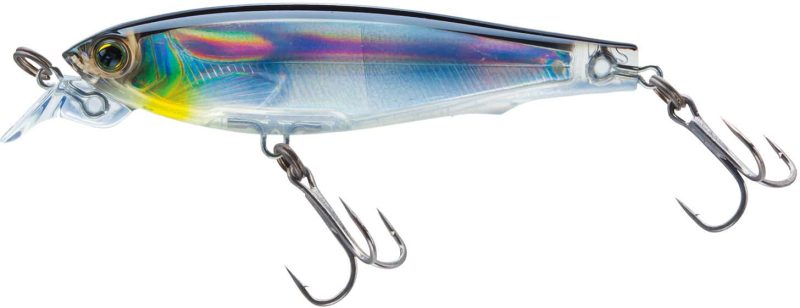 Yo-Zuri F1135 3DS Minnow Lure HBS Holographic Black Silver - F1135 HBS Holographic Black Silver