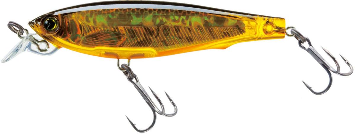 Yo-Zuri F1135 3DS Minnow Lure HGBL Holographic Gold Black - F1135 HGBL Holographic Gold Black