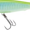 Yo-Zuri F1135 3DS Minnow Lure LSAC Luminescent Aurora Chartreuse - F1135 LSAC Luminescent Aurora Chartreuse