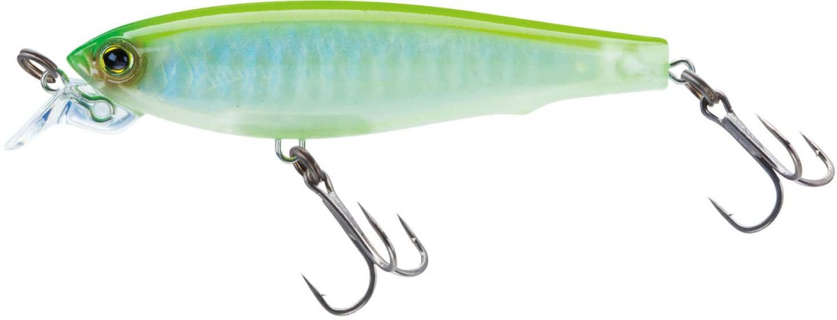 Yo-Zuri F1135 3DS Minnow Lure LSAC Luminescent Aurora Chartreuse - F1135 LSAC Luminescent Aurora Chartreuse